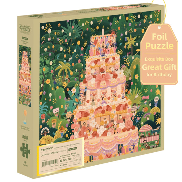 Birthday Party - 500 Pieces - Jigsaw Puzzle