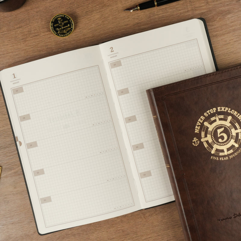 Five-Year Journal (Copper Brown)