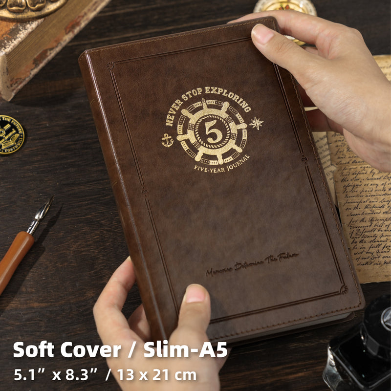 Five-Year Journal (Copper Brown)