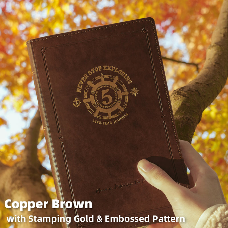 Five-Year Journal (Copper Brown)